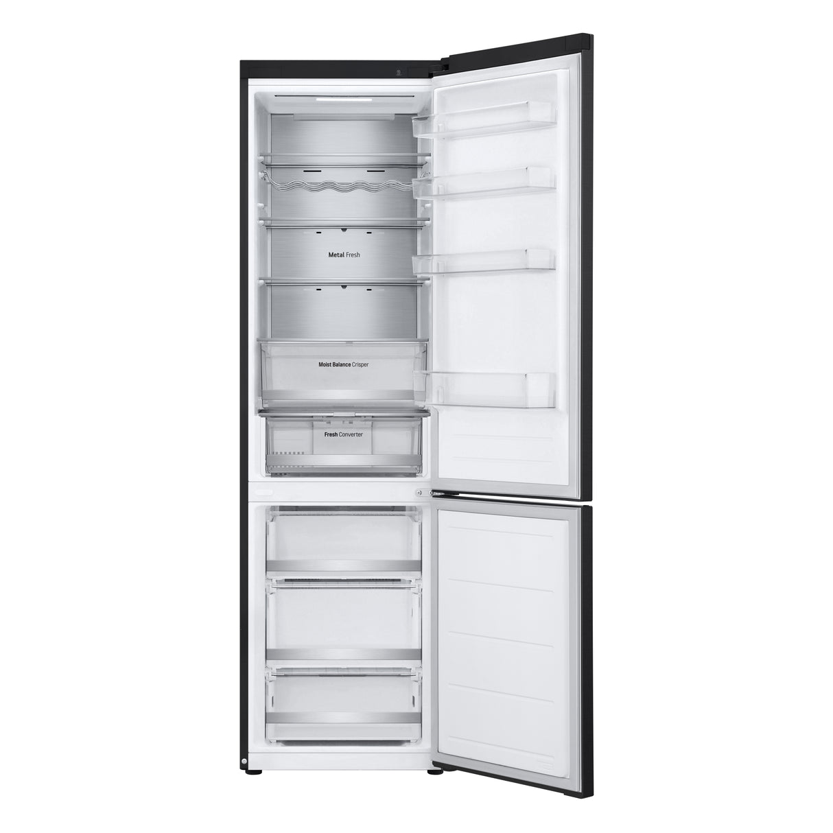 LG GBV5250DEP Fritstående 387 L Sort