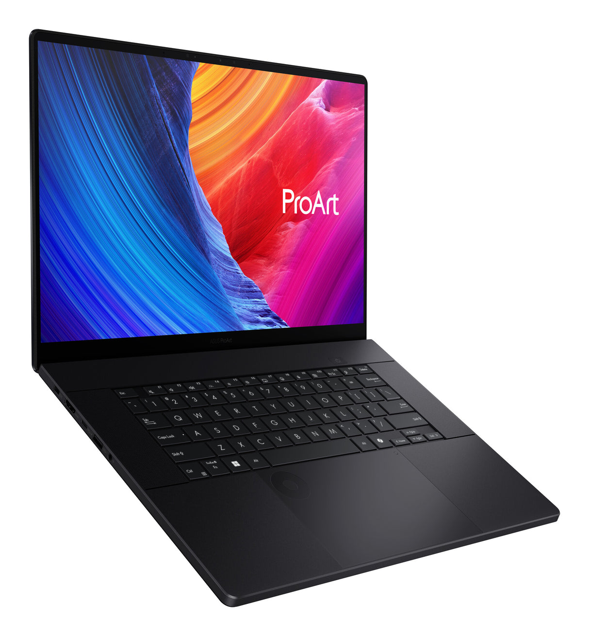 ASUS ProArt P16 H7606WP-RJ079X Copilot+ PC AMD Ryzen AI 9 HX 370 Laptop 40,6 cm (16") Berøringsskærm 3K 64 GB LPDDR5x-SDRAM 2 TB SSD NVIDIA GeForce RTX 5070 Wi-Fi 7 (802.11be) Windows 11 Pro Sort