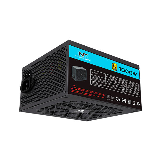 Nordic Gaming NGP-5279 Strømforsyning 1000W Modular 80+ Gold