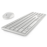 DELL KM5221W tastatur Mus inkluderet Kontor RF trådløst QWERTY Russisk Hvid