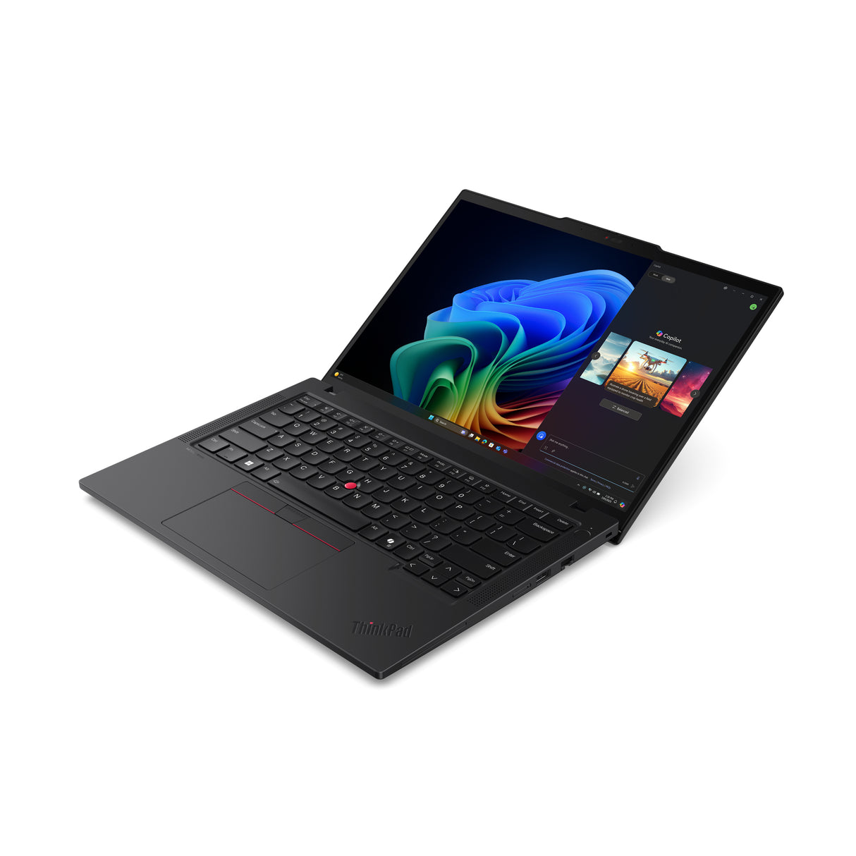 Lenovo ThinkPad T14 Gen 6 (AMD) Copilot+ PC AMD Ryzen AI 5 340 Laptop 35,6 cm (14") WUXGA 32 GB DDR5-SDRAM 512 GB SSD Wi-Fi 7 (802.11be) Windows 11 Pro Nordisk Sort