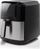 Gorenje AF1700DB Enkelt 5 L Indbygget 1700 W Varmluftsteger Sort, Metallic