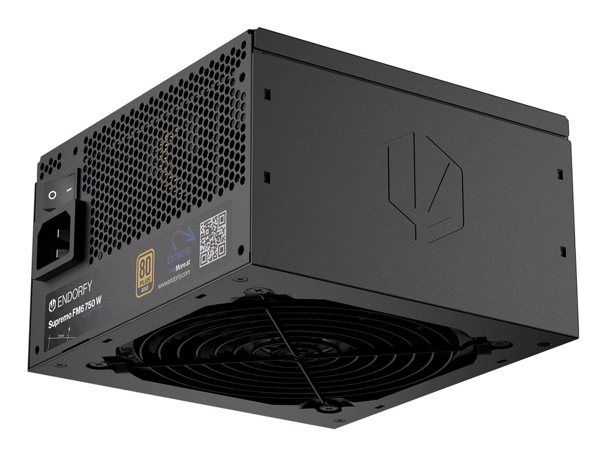 ENDORFY Supremo FM6 750 W enhed til strømforsyning 24-pin ATX ATX Sort