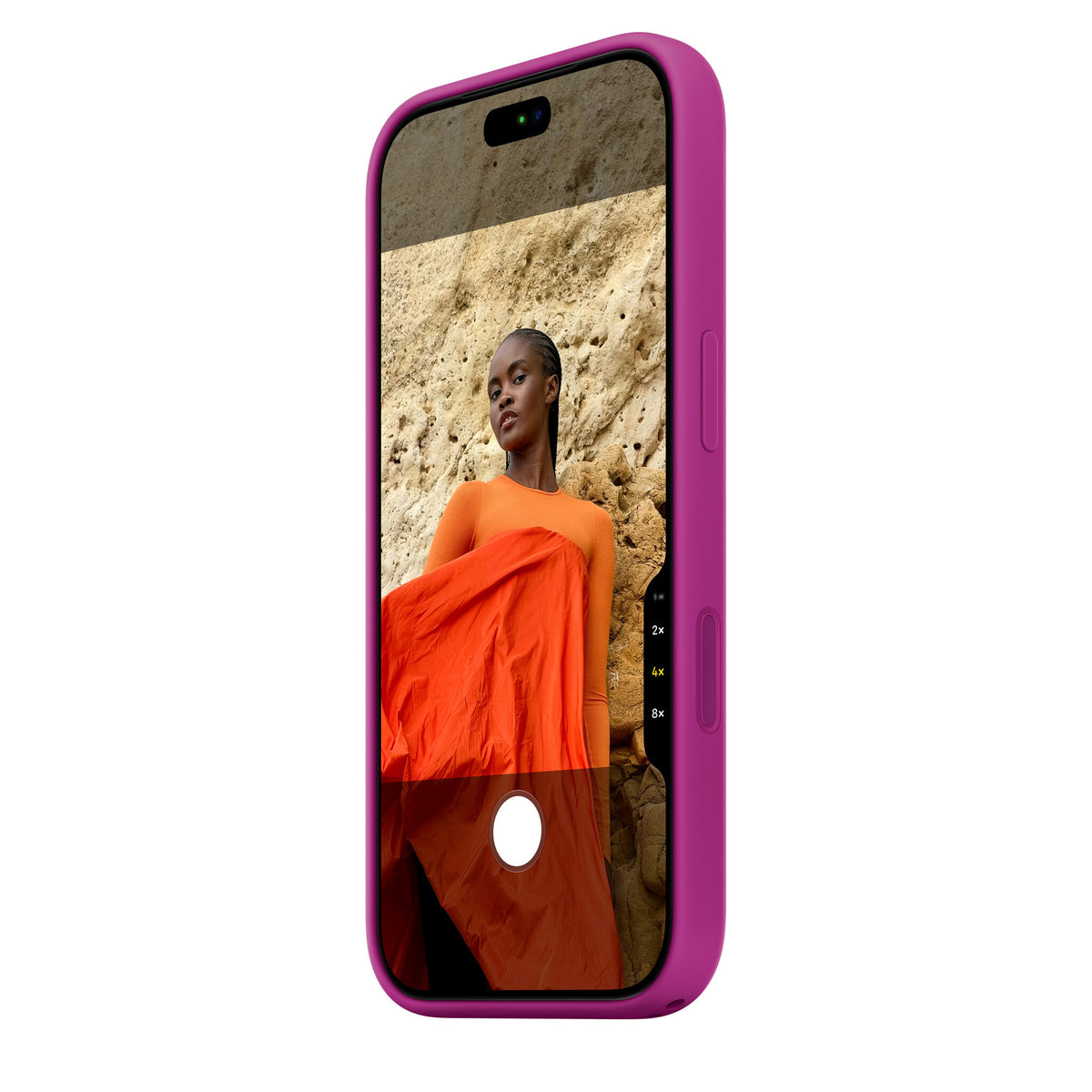 Apple iPhone 18 Pro Silicone Case with MagSafe - Magenta