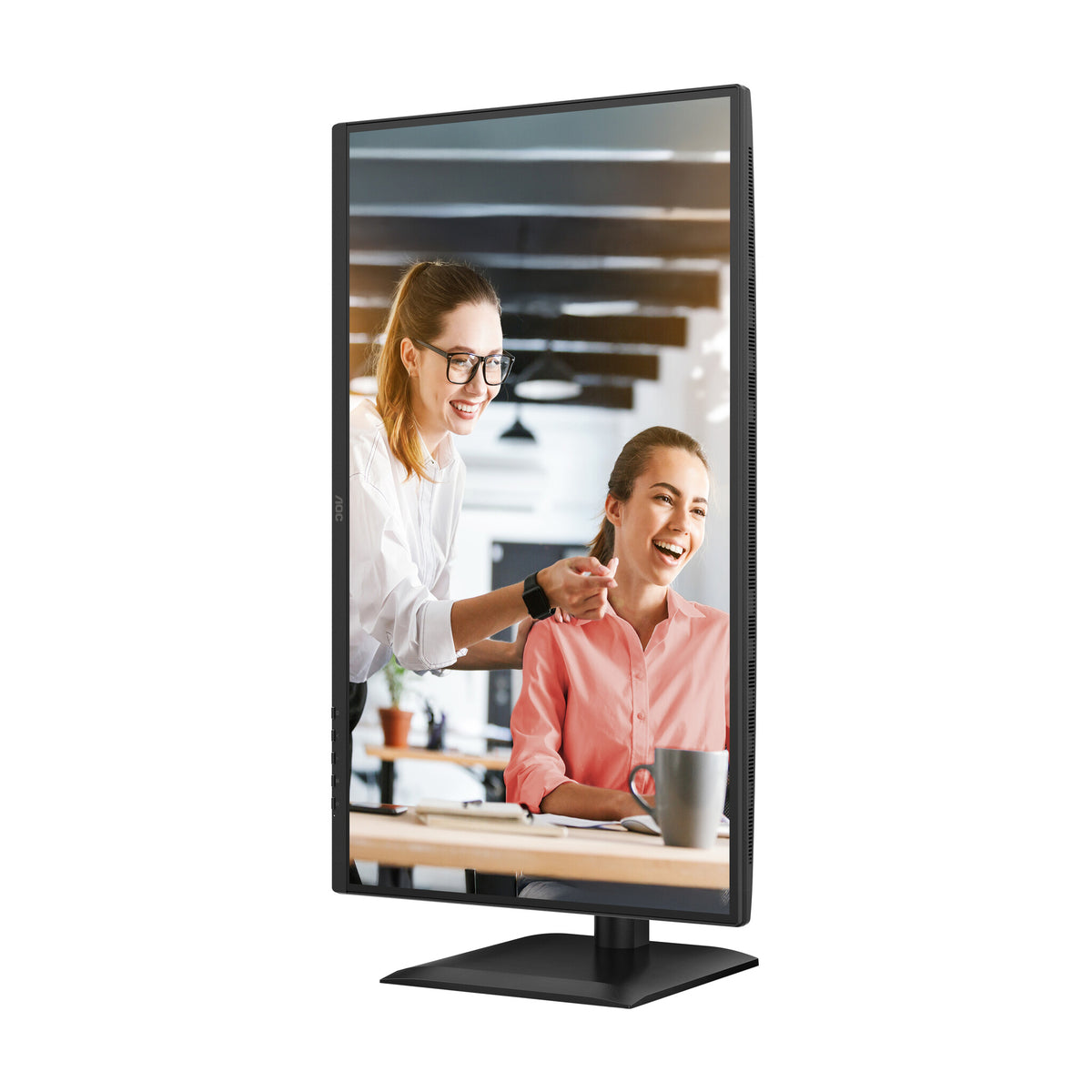 AOC E4 Q27E4CV computerskærm 68,6 cm (27") 2560 x 1440 pixel Quad HD LED Sort