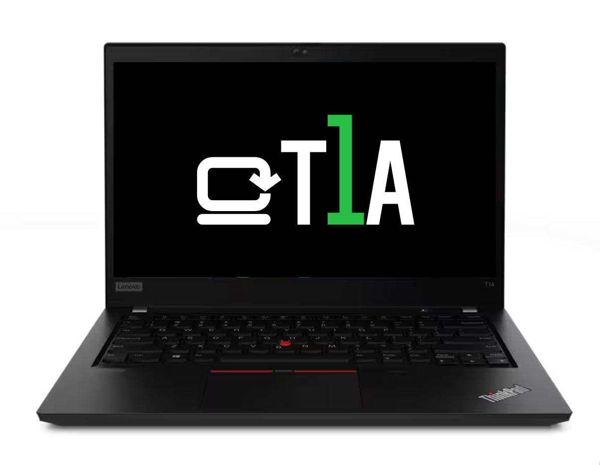T1A Lenovo ThinkPad T14 Gen 1 Refurbished Intel® Core™ i5 i5-10310U Laptop 35,3 cm (13.9") Fuld HD 16 GB DDR4-SDRAM 256 GB SSD Windows 11 Pro Sort