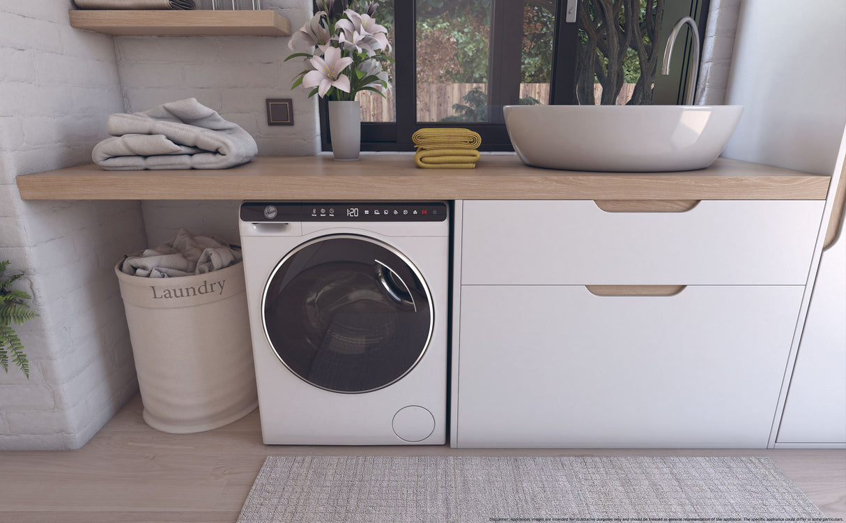 Hoover OW50-BP12307-S vaskemaskine Front-læsning 5 kg 1200 rpm Hvid