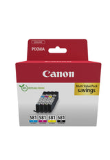 Canon 2103C007 blækpatron 4 stk Original Sort, Blå, Magenta, Gul