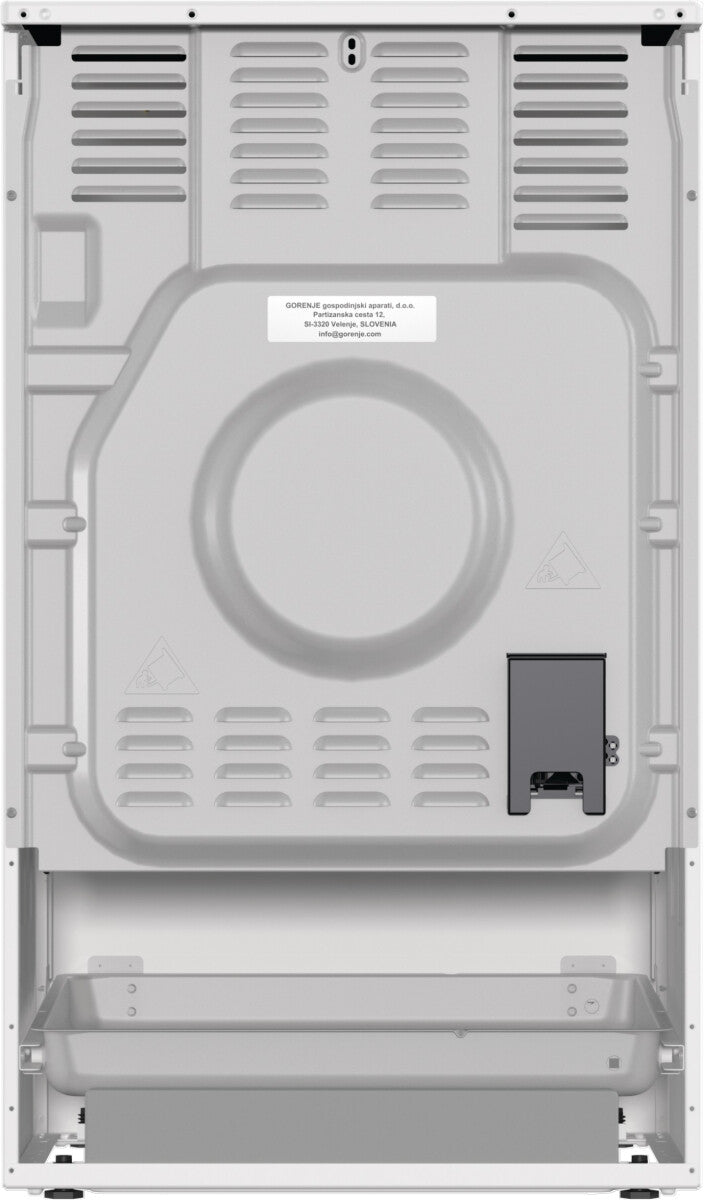 Gorenje GEIT5C60WPG Freestanding cooker Electric Zone induction hob White