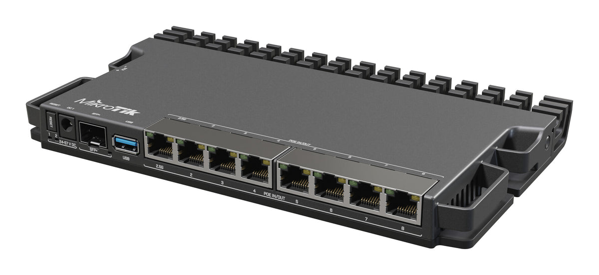 Mikrotik RB5009UG+S+IN wired router 2.5 Gigabit Ethernet Black