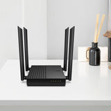 TP-Link ARCHER A64 trådløs router Gigabit Ethernet Dual-band (2,4 GHz / 5 GHz) Sort