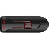SanDisk UFM 64GB USB CRUZER GLIDE 3.0 64GB 3.2 Gen 1 USB stick Sort