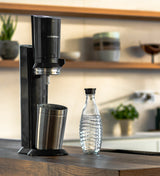SodaStream Crystal 3.0 Metal, Rustfrit stål Sort