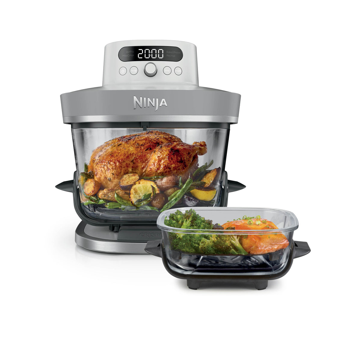Ninja AS090EUWH fryer Single 5.7 L Stand-alone 2000 W Hot air fryer White