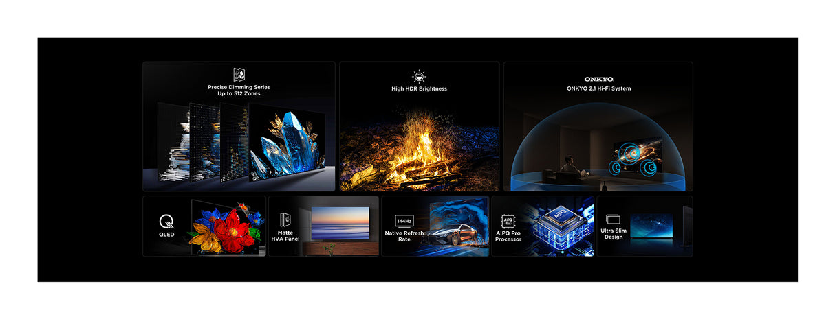 TCL 98C6K QD-Mini LED 4K Google TV