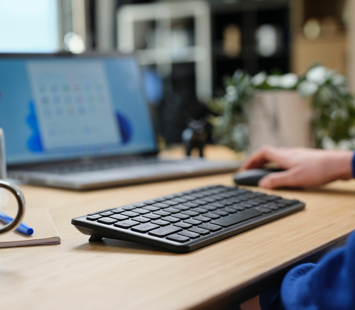 Trust Lyra wireless nordic 302348 tastatur og mus