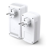 TP-Link TL-WPA8631P KIT Power Line netværksadapter 300 Mbit/s Ethernet LAN Wi-Fi Hvid 2 stk