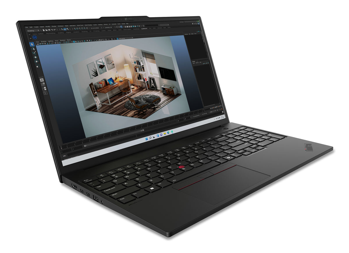 Lenovo ThinkPad P16s Gen 3 Ultra 5 125H, 16GB, 512GB SSD, WEBCAM, BT, NVIDIA RTX™ 500 Ada w/4GB, 16 WUXGA(1920x1200), W11Pro BLACK Backlit Keyboard FP Reader. 3 Year Warranty