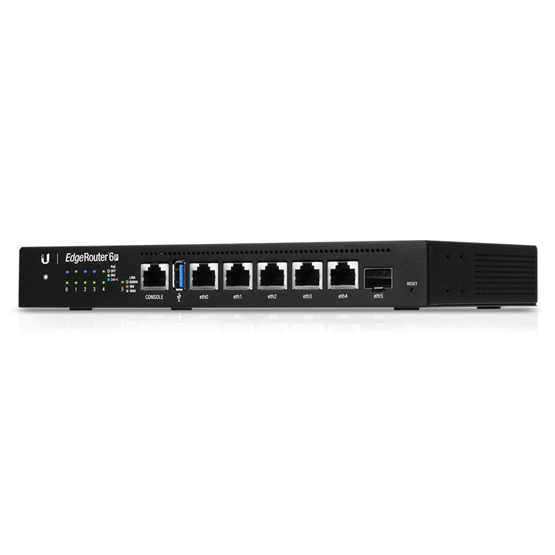 Ubiquiti EdgeRouter ER-6P Router Kabling