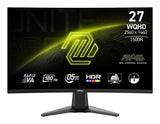 MSI MAG 27CQ6F computerskærm 68,6 cm (27") 2560 x 1440 pixel Quad HD LCD Sort