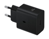 Samsung EP-T4511XBEGWW oplader til mobil enhed Universel Sort Vekselstrøm Hurtig opladning Indendørs
