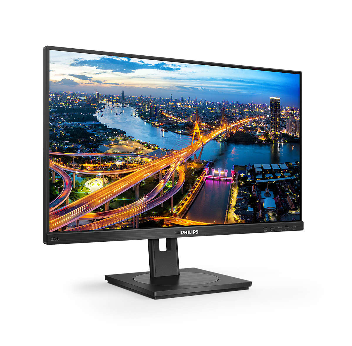 Philips B Line 275B1 27 2560 x 1440 (2K) DVI HDMI DisplayPort 75Hz Pivot Skærm