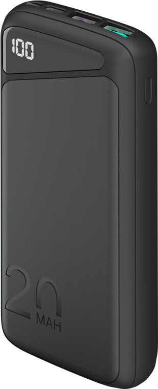 Goobay 53939 powerbank Lithium polymer (LiPo) 20000 mAh Sort