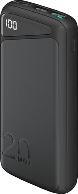 Goobay 53939 powerbank Lithium polymer (LiPo) 20000 mAh Sort