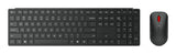 Lenovo 4X31S04854 tastatur Mus inkluderet Hjemme/kontor RF trådløs + Bluetooth Nordisk Sort