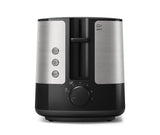 Philips Viva Collection HD2635/90 brødrister 7 2 skive(r) Sort, Titanium