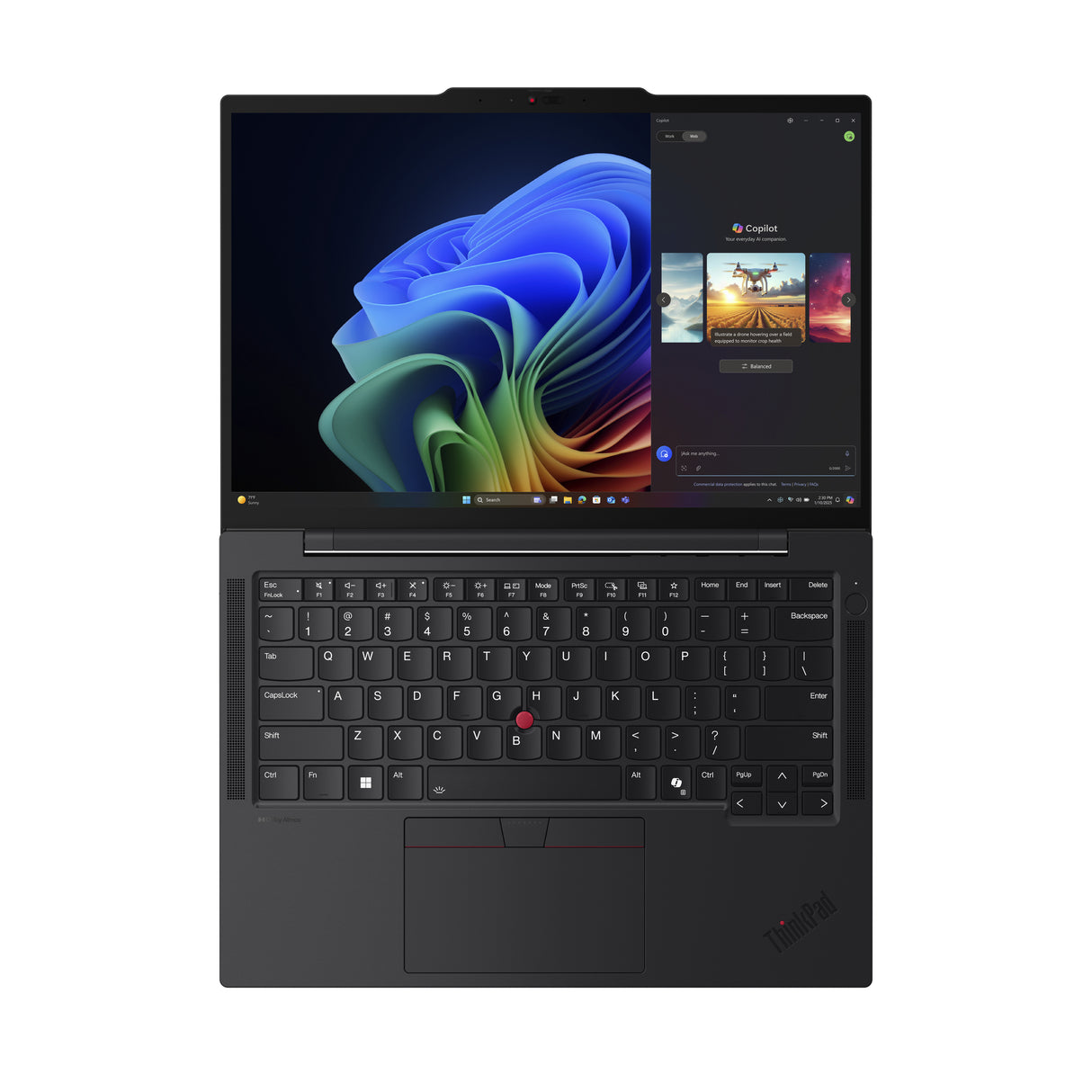Lenovo ThinkPad T14s Gen 6 (Intel) Intel Core Ultra 5 225U Laptop 35,6 cm (14") WUXGA 16 GB LPDDR5x-SDRAM 512 GB SSD Wi-Fi 6E (802.11ax) Windows 11 Pro Tysk Sort
