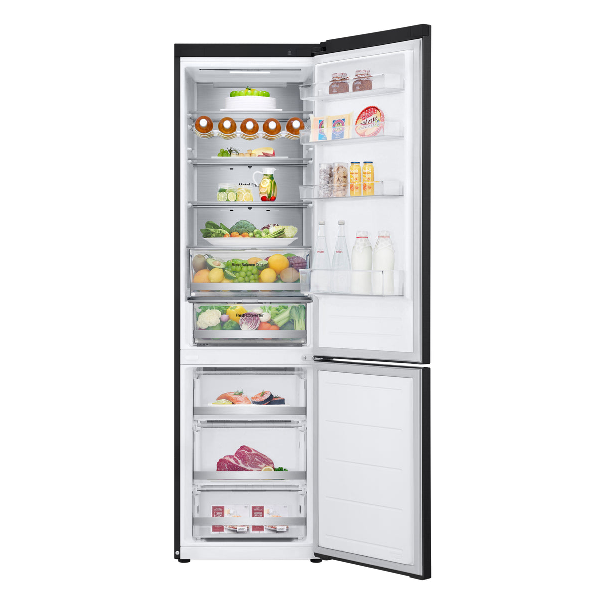 LG GBV5250DEP Fritstående 387 L Sort
