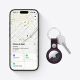 Apple AirTag Personligt Finder Sølv, Hvid