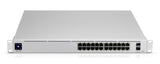 Ubiquiti UniFi Pro 24-Port PoE Administreret L2/L3 Gigabit Ethernet (10/100/1000) Strøm over Ethernet (PoE) 1U Sølv
