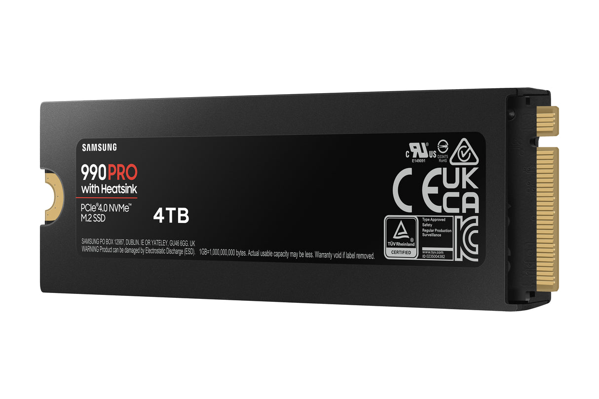 Samsung 990 PRO Solid state-drev MZ-V9P4T0CW 4TB M.2 PCI Express 4.0 x4 (NVMe)