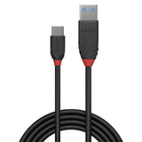 Lindy 36917 USB-kabel USB 3.2 Gen 1 (3.1 Gen 1) 1,5 m USB A USB C 10 Gbit/sek. Sort