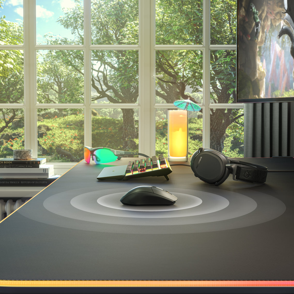 SteelSeries Rival 3 Wireless Mouse trådløs mus