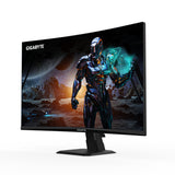 GIGABYTE GS27FC 27" FHD Curved Gaming Monitor - 1920 x 1080, 180Hz, 1, 250 cd/m², FreeSync Premium, HDR Ready, HDMI 2.0, Displayport 1.4