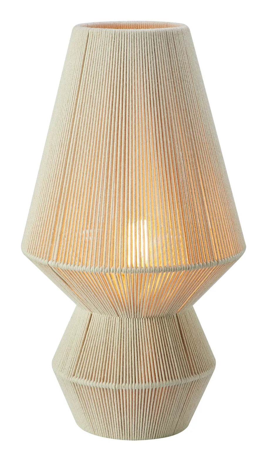 Markslöjd Razzo beige bordlampe