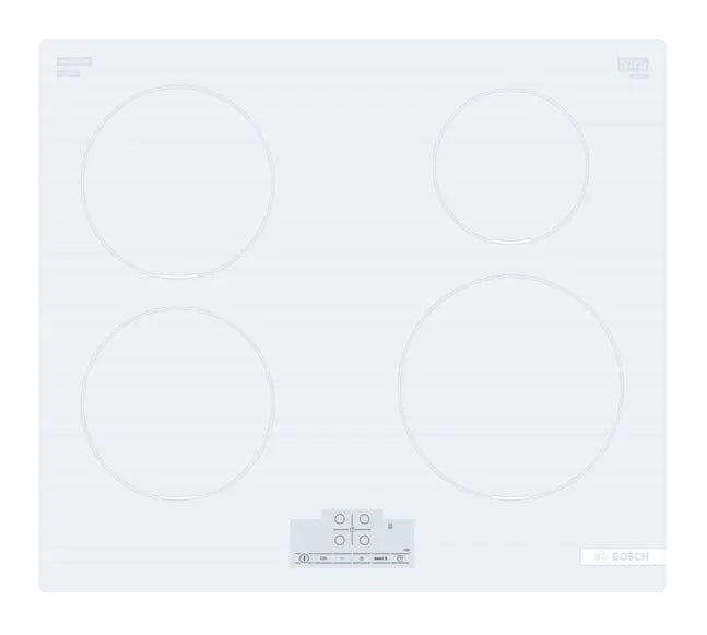 Bosch Serie 4 PIV83KHC1E Hvid Indbygget 59.2 cm Zone induktionskogeplade 4 zone(s)