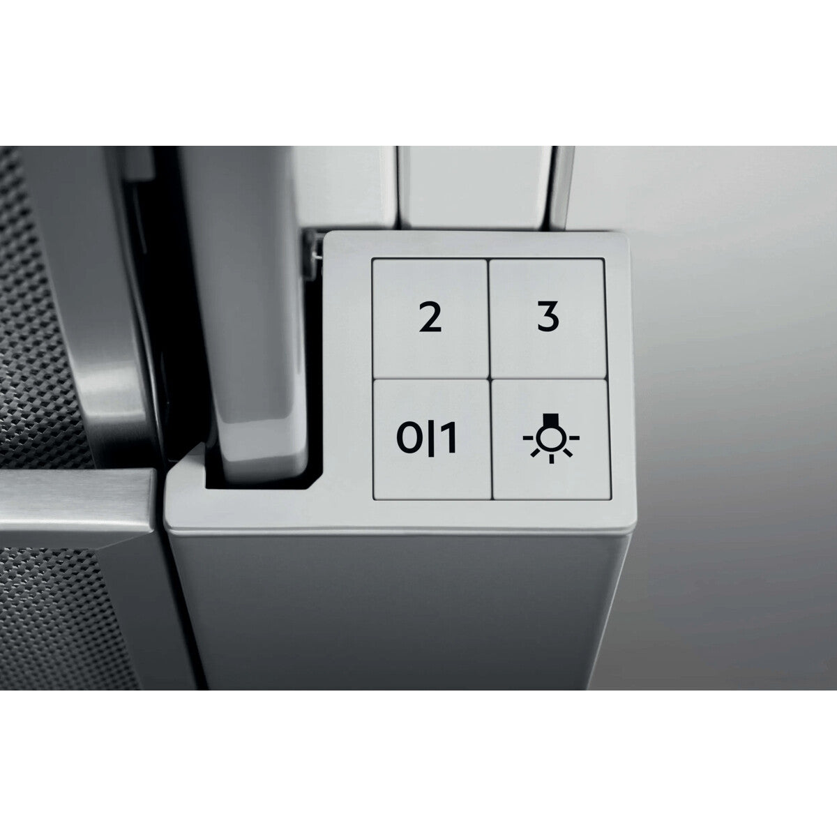 Electrolux LFP326S Semi indbygget (træk ud) Grå, Rustfrit stål 410 m³/t