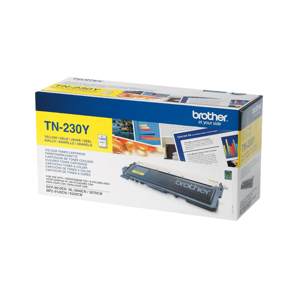 Brother TN-230Y tonerpatron 1 stk Original Gul