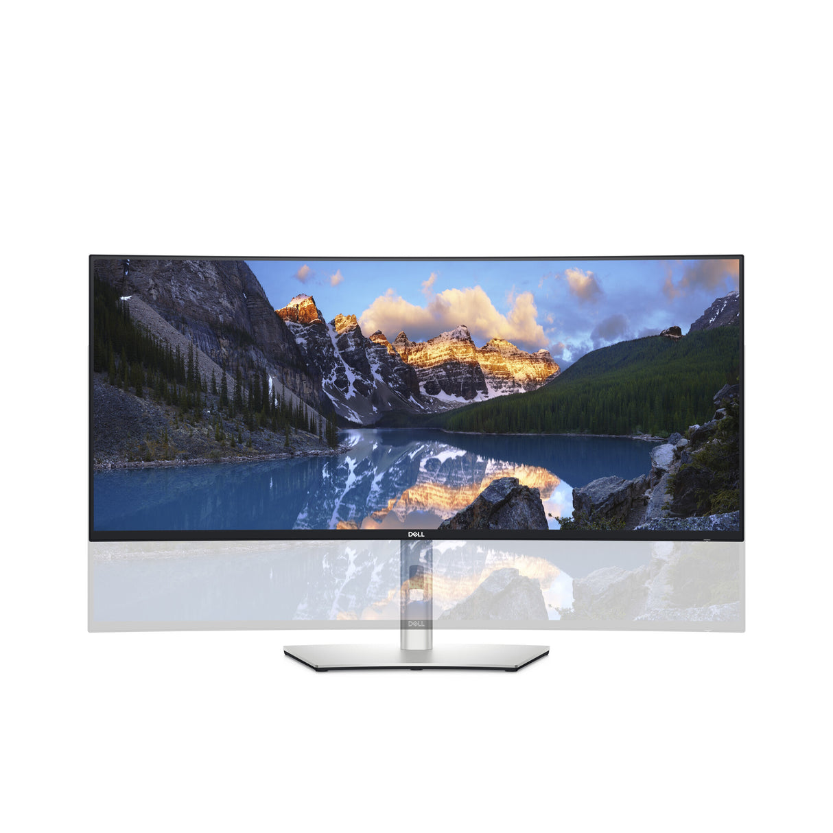 DELL UltraSharp U3824DW computerskærm 95,2 cm (37.5") 3840 x 1600 pixel Wide Quad HD+ LCD Sort, Sølv