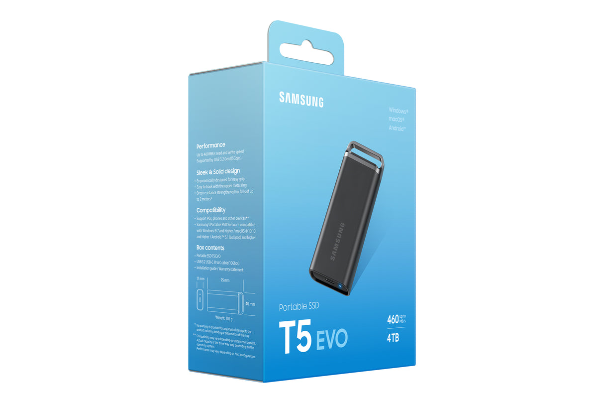 Samsung MU-PH4T0S 4 TB 3.2 Gen 1 (3.1 Gen 1) Sort