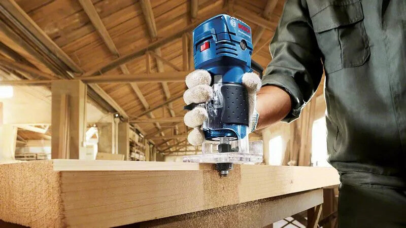 Bosch GKF 550 Sort, Blå, Rød, Hvid 33000 rpm 530 W
