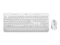 Logitech Signature MK650 Combo for Business Sæt med mus og tastatur Pressestempel Trådløs Nordisk (dansk/finsk/norsk/svensk)