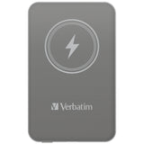Verbatim Charge 'n' Go Lithium polymer (LiPo) 5000 mAh Trådløs opladning Grå