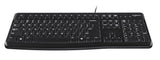 Logitech K120 for Business tastatur Kontor USB QWERTY US International Sort
