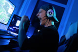 SureFire Harrier 360 Headset Ledningsført Spil USB Type-A Kulfiber