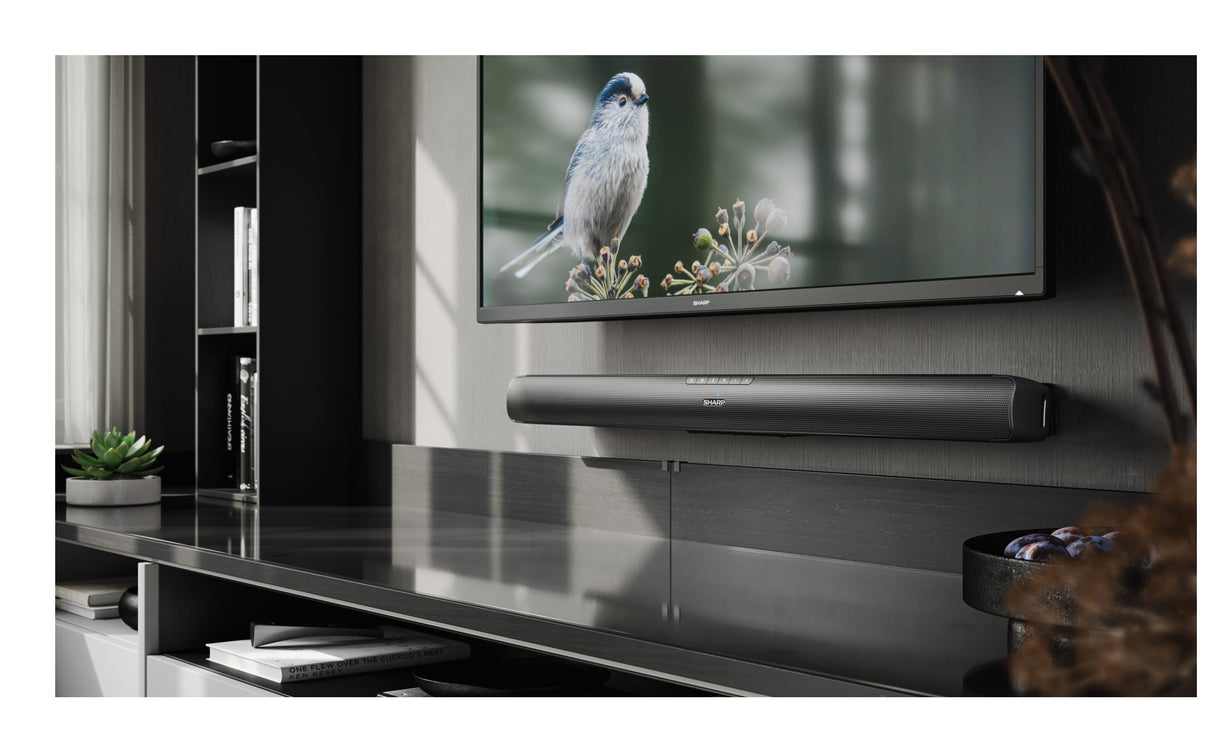 Sharp HT-SB100 SoundBar højttaler Sort 2.0 kanaler 75 W